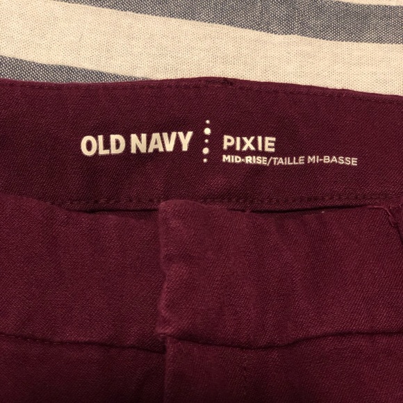 Purple Old Navy Pixie Pants - Picture 3 of 3